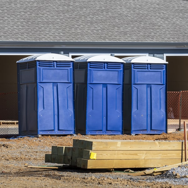 is there a specific order in which to place multiple porta potties in Jonesville LA